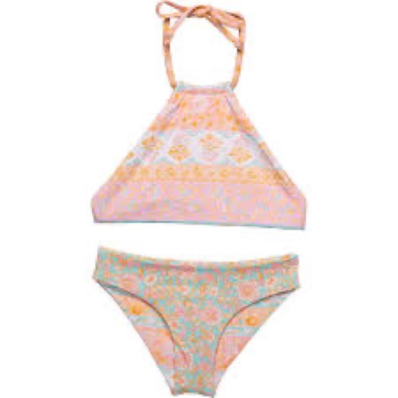 Billabong Layered With Love Girl’s Swimsuit- NWT - Picture 2 of 6